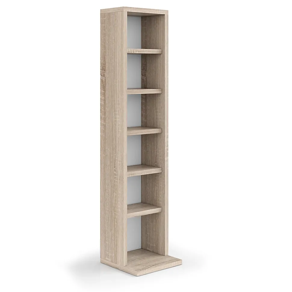 Vicco Étagère CD Sonoma 21x91.8cm