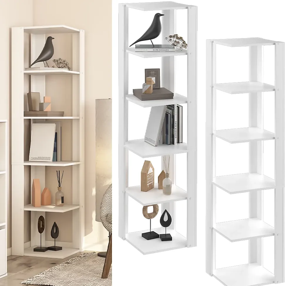 Vicco Étagère dangle Blanc 45x180cm