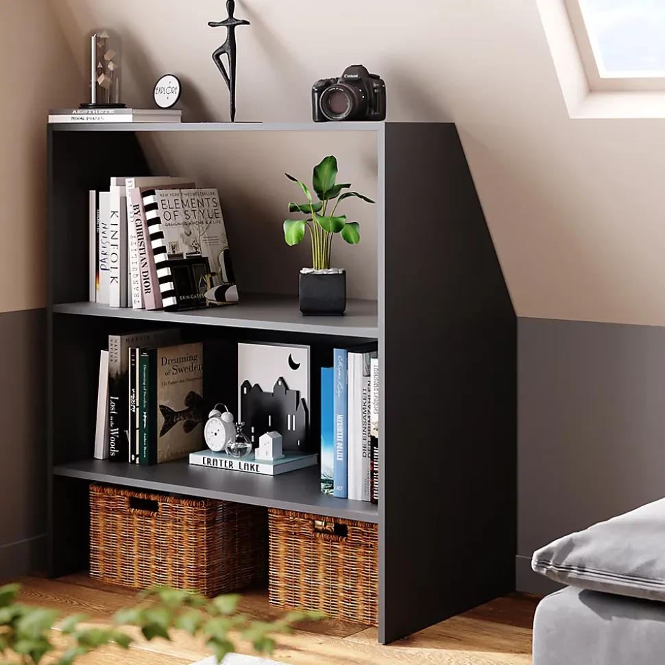 Vicco Étagère mansardée Anthracite 90x100cm