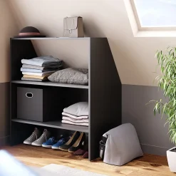 Vicco Étagère mansardée Anthracite 90x100cm