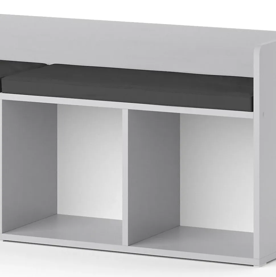 Vicco Étagère pour enfants Gris clair 142.4x53.4cm 4 compartiments