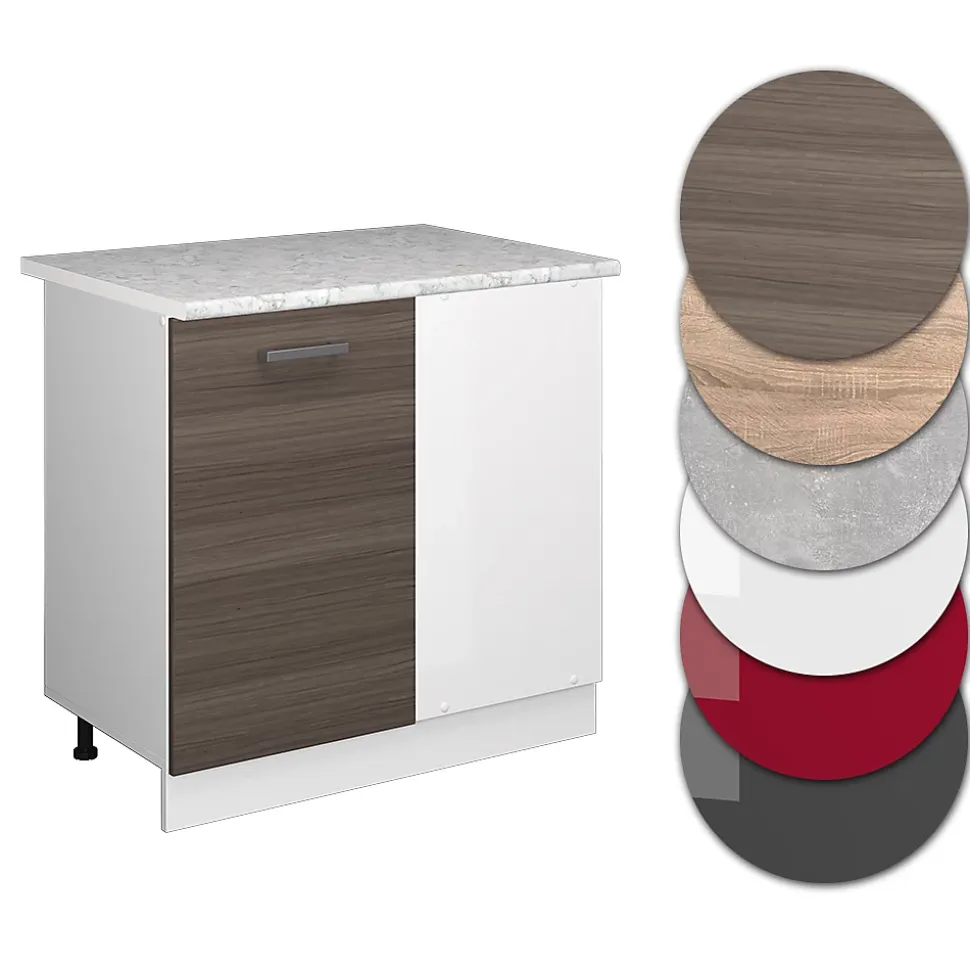 Vicco Universal Armoire dangle Gris 86cm avec porte, avec PT
