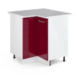 Vicco Universal Armoire dangle Rouge bordeaux Haute brillance 75.6cm avec porte, avec PT