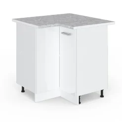 Vicco Universal Armoire dangle Blanc Haute brillance 75.6cm avec porte, avec PT