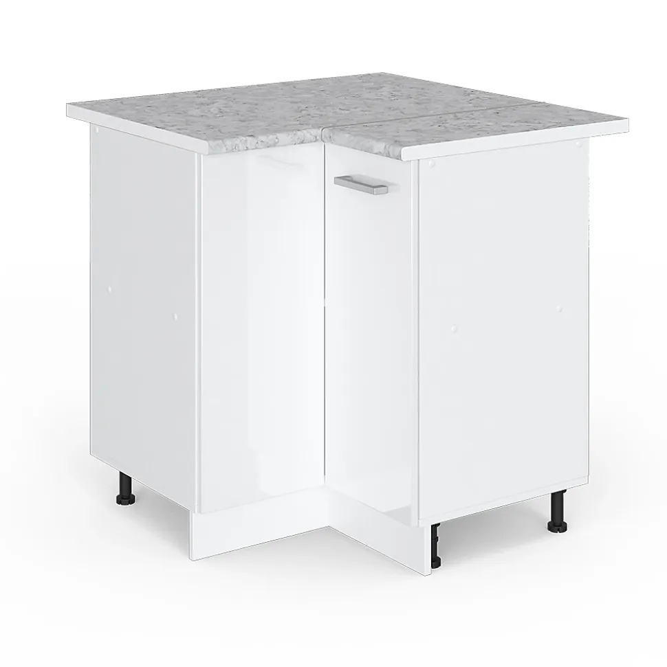 Vicco Universal Armoire dangle Blanc Haute brillance 75.6cm avec porte, avec PT