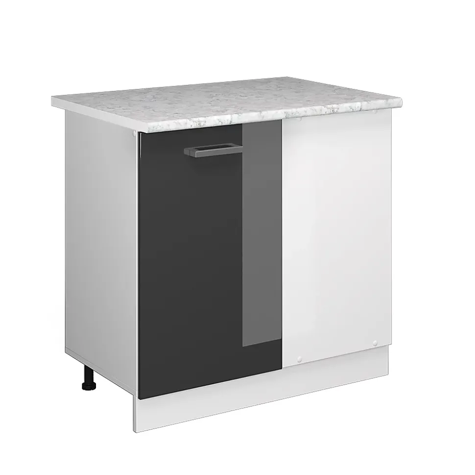 Vicco Universal Armoire dangle Anthracite Haute brillance 86cm avec porte, avec PT