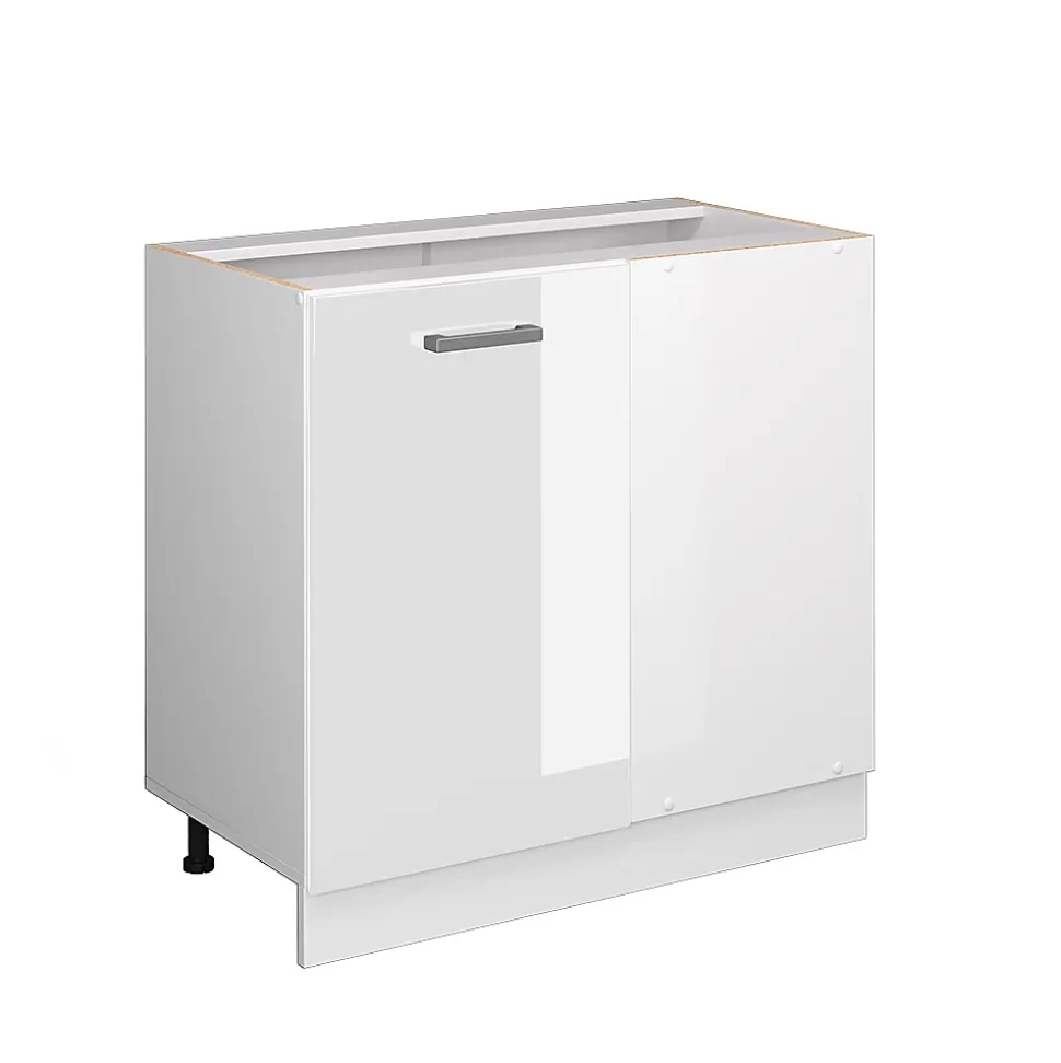 Vicco Universal Armoire dangle Blanc Haute brillance 86cm avec porte, avec PT