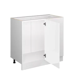 Vicco Universal Armoire dangle Blanc Haute brillance 86cm avec porte, avec PT