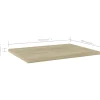 VIDAXL - Panneaux de bibliothèque 4 pcs - Bois d ingenierie - Finition chene Sonoma - 40x30x1 5 cm