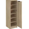 vidaXL Armoire à chaussures Chêne Sonoma 30x35x100cm Bois d'ingénierie 811433