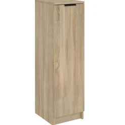 vidaXL Armoire à chaussures Chêne Sonoma 30x35x100cm Bois d'ingénierie 811433