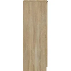 vidaXL Armoire à chaussures Chêne Sonoma 30x35x100cm Bois d'ingénierie 811433