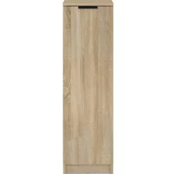 vidaXL Armoire à chaussures Chêne Sonoma 30x35x100cm Bois d'ingénierie 811433