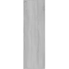 VidaXL Armoire à livres Sonoma gris 98x30x98 cm 815451