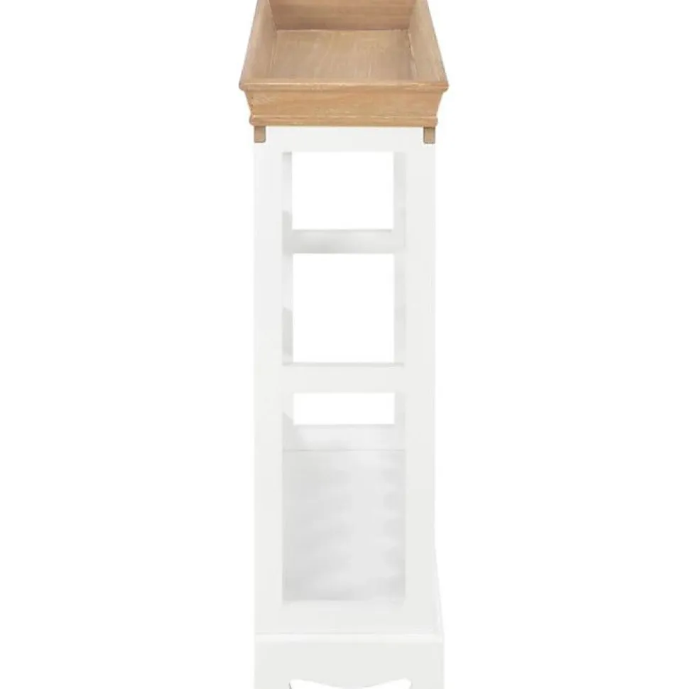 vidaXL Armoire à vin Blanc 70 x 22,5 x 70,5 cm MDF