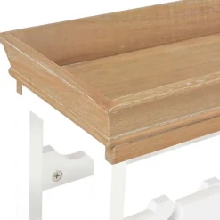 vidaXL Armoire à vin Blanc 70 x 22,5 x 70,5 cm MDF