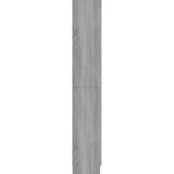 VidaXL Armoire à vitrine Sonoma gris 82,5x30,5x185,5cm Bois ingénierie 815622