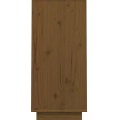 vidaXL Armoire console, Marron miel 60x34x75 cm Bois de pin solide