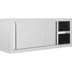 vidaXL Armoire de cuisine avec portes coulissantes 120x40x50 cm Inox