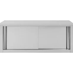 vidaXL Armoire de cuisine avec portes coulissantes 120x40x50 cm Inox