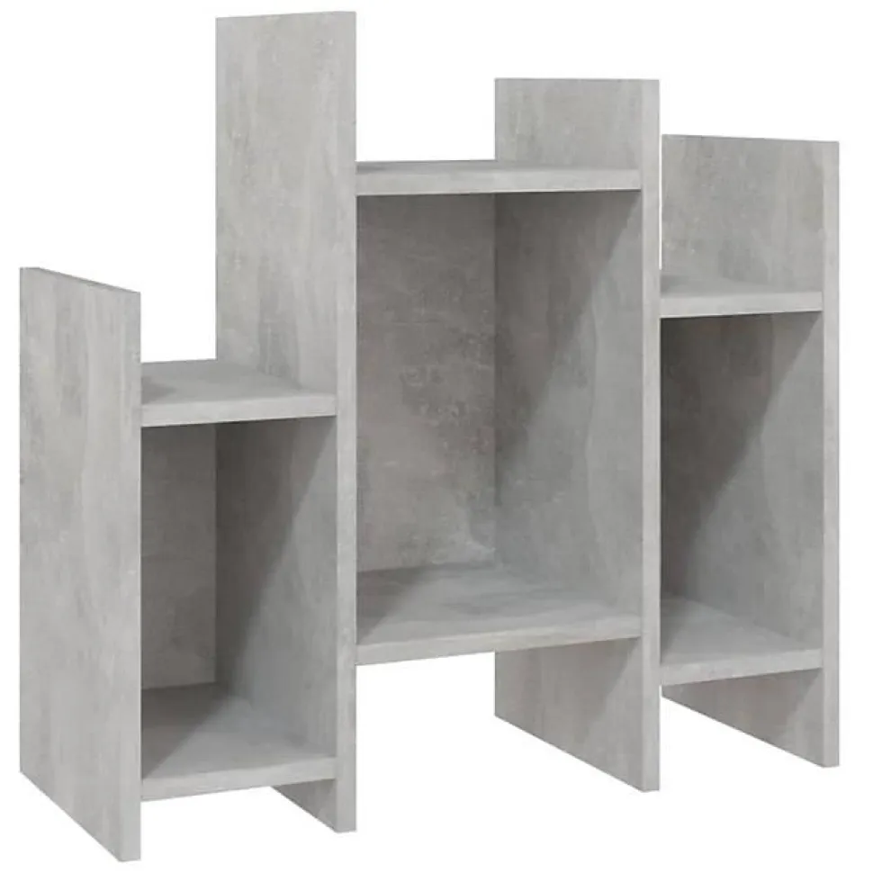 vidaXL Armoire latérale Gris béton 60x26x60 cm Aggloméré