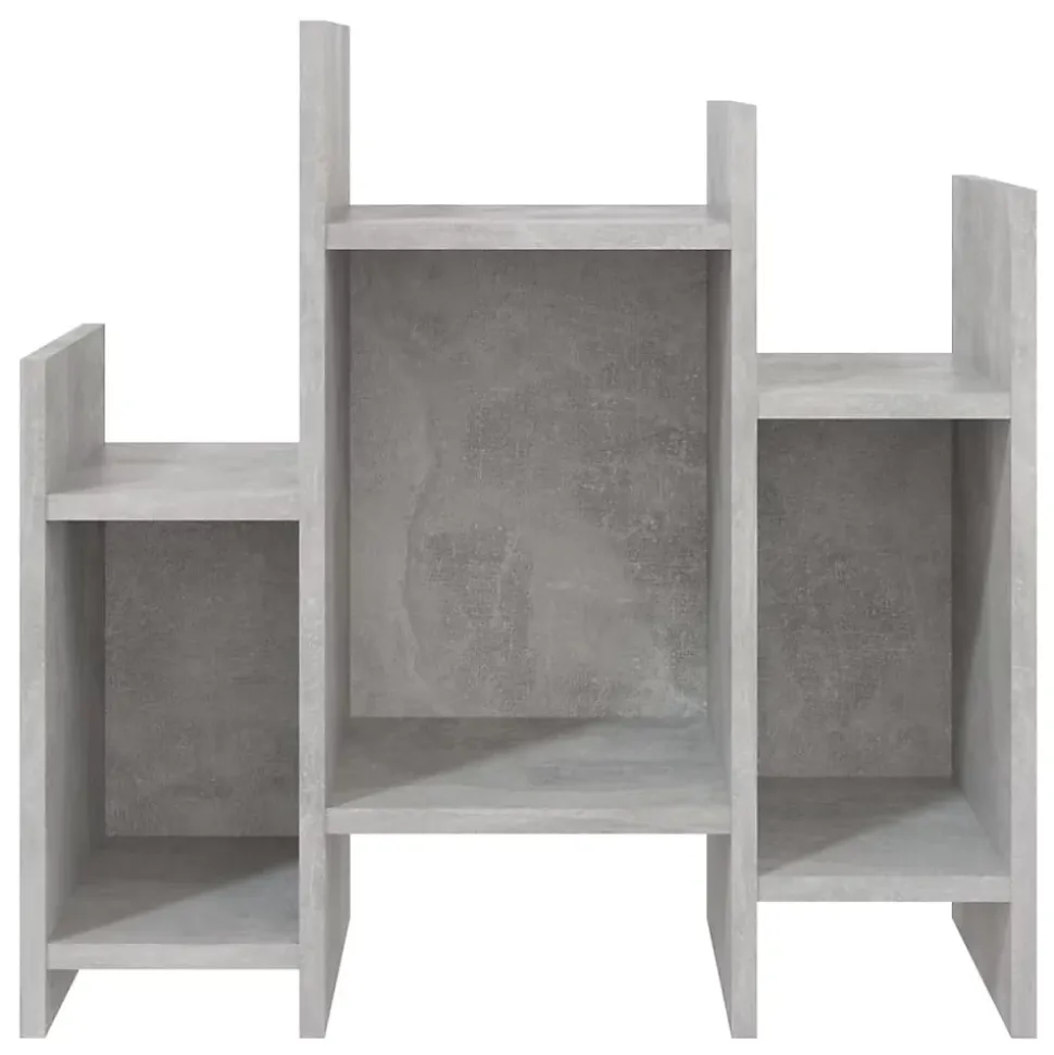 vidaXL Armoire latérale Gris béton 60x26x60 cm Aggloméré
