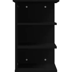 vidaXL Armoire latérale Noir 35x35x55 cm Aggloméré
