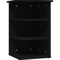 vidaXL Armoire latérale Noir 35x35x55 cm Aggloméré