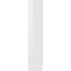 VidaXL Armoire vitrine Blanc brillant 82,5x30,5x150 cm Bois ingénierie 802765