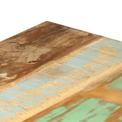 vidaXL Banc 110 cm Bois de récupération massif