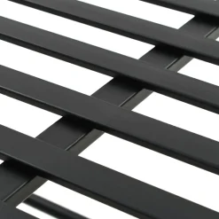 vidaXL Banc Style vintage Métal 83 x 42 x 55 cm Noir