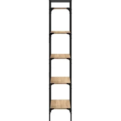 VidaXL Bibliothèque à 5 niveaux chêne sonoma 56x31,5x174 cm 833344