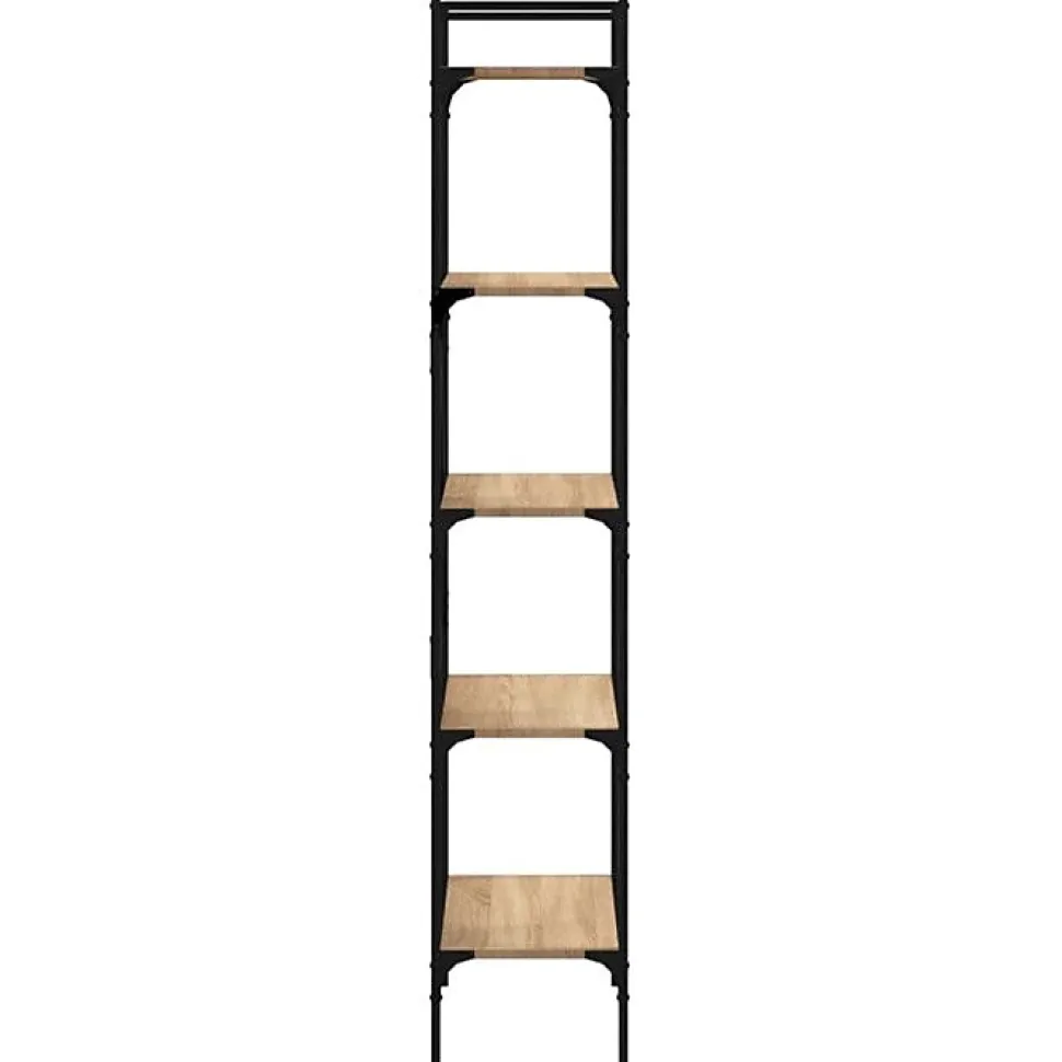 VidaXL Bibliothèque à 5 niveaux chêne sonoma 56x31,5x174 cm 833344