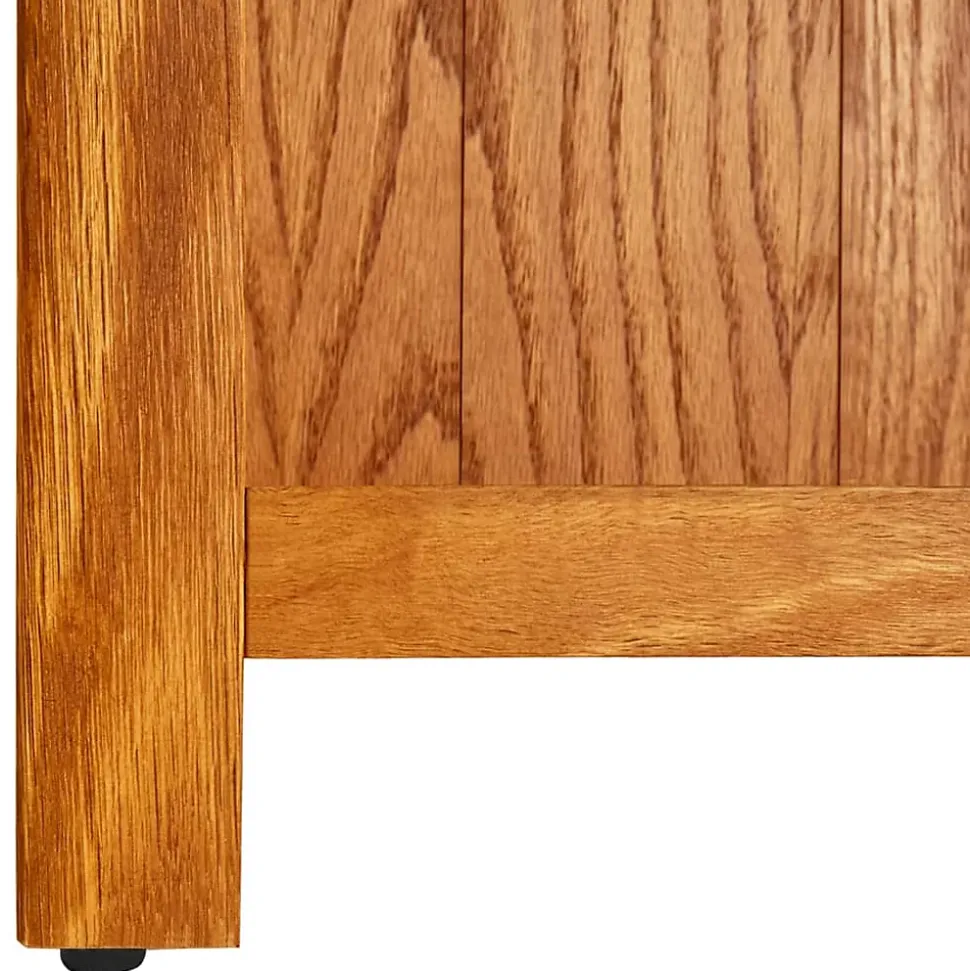 VidaXL Bibliothèque à 3 étagères 70 x 22,5 x 82cm Bois de chêne massif