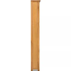 VidaXL Bibliothèque à 6 étagères 80x22,5x180 cm Bois de chêne massif