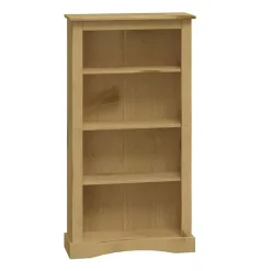 vidaXL Bibliothèque 4 niveaux Gamme Corona Pin mexicain 81x29x150 cm 243743