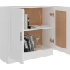 VidaXL Bibliothèque Blanc 82,5x30,5x80 cm Bois d'ingénierie 802705