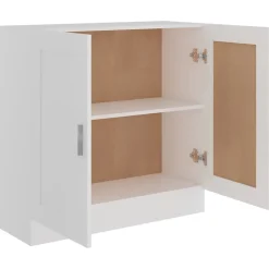 VidaXL Bibliothèque Blanc 82,5x30,5x80 cm Bois d'ingénierie 802705