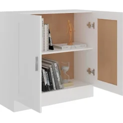 VidaXL Bibliothèque Blanc 82,5x30,5x80 cm Bois d'ingénierie 802705