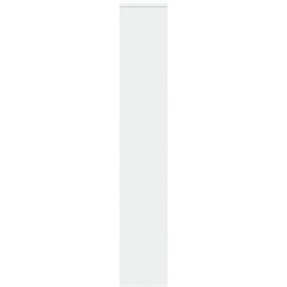 vidaXL Bibliothèque blanc 72x20x120 cm bois d'ingénierie, étagère, étagère de rangement, support à livres, étagère à livres, 85815