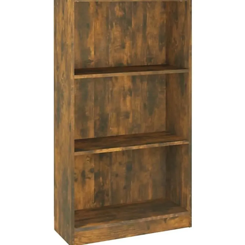 VidaXL Bibliothèque Chêne fumé 60x24x109 cm Bois d'ingénierie 815087