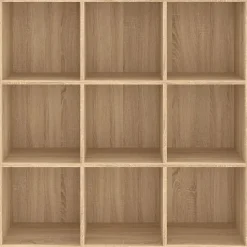 vidaXL Bibliothèque Chêne sonoma 98x30x98 cm Aggloméré