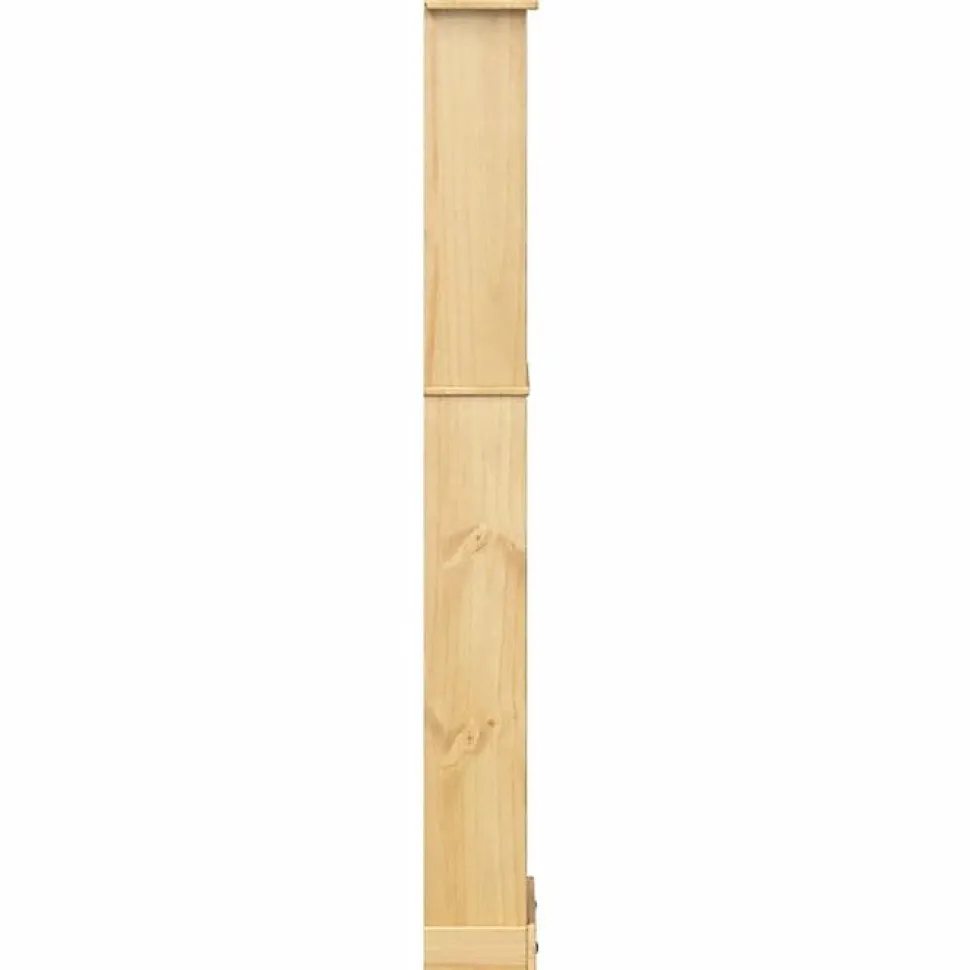 vidaXL Bibliothèque Corona 46x20x170 cm bois de pin massif, étagère, étagère à livres, support de livre, armoire de 4002779