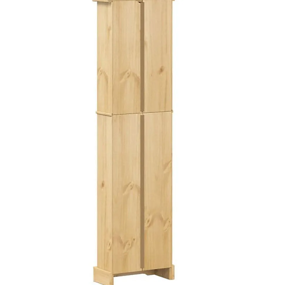 vidaXL Bibliothèque Corona 46x20x170 cm bois de pin massif, étagère, étagère à livres, support de livre, armoire de 4002779