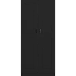 vidaXL Bibliothèque, Meuble de Rangement avec Compartiment, Armoire à Livres Salon Salle de Séjour Intérieur, Noir Bois 802733
