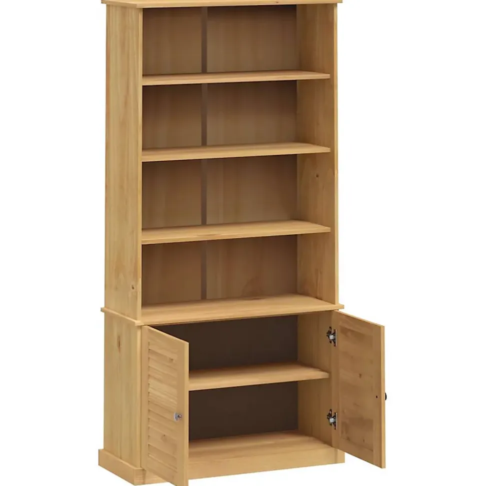 VidaXL Bibliothèque VIGO 85x35x170 cm bois massif de pin 353196