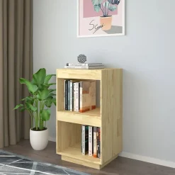 VidaXL Bibliothèque 40x35x71 cm Bois de pin massif