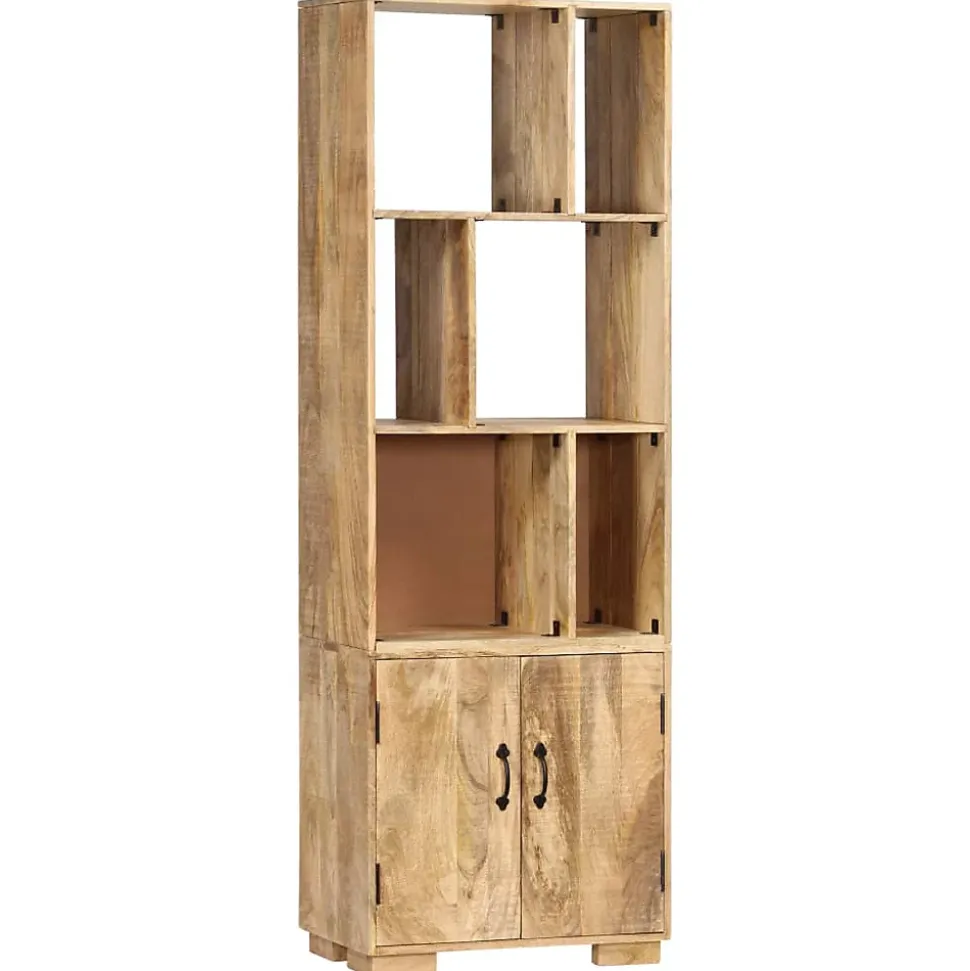 vidaXL Bibliothèque 60x35x180 cm Bois de manguier solide