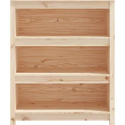 VidaXL Bibliothèque 80x35x97 cm Bois de pin massif 821679