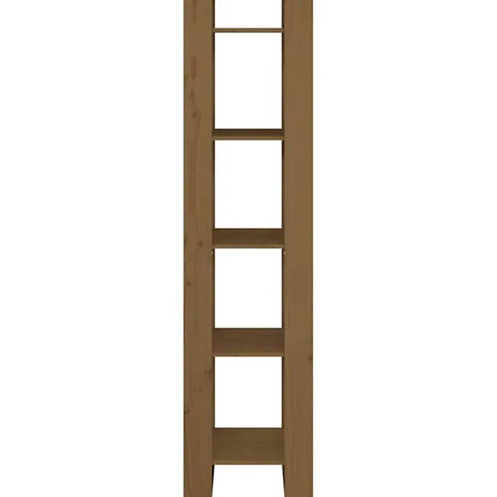 VidaXL Bibliothèque/Cloison Marron miel 41x35x160 cm Pin solide 813872
